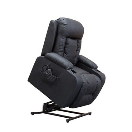 Silla reclinable eléctrica de cuero PU 7027A